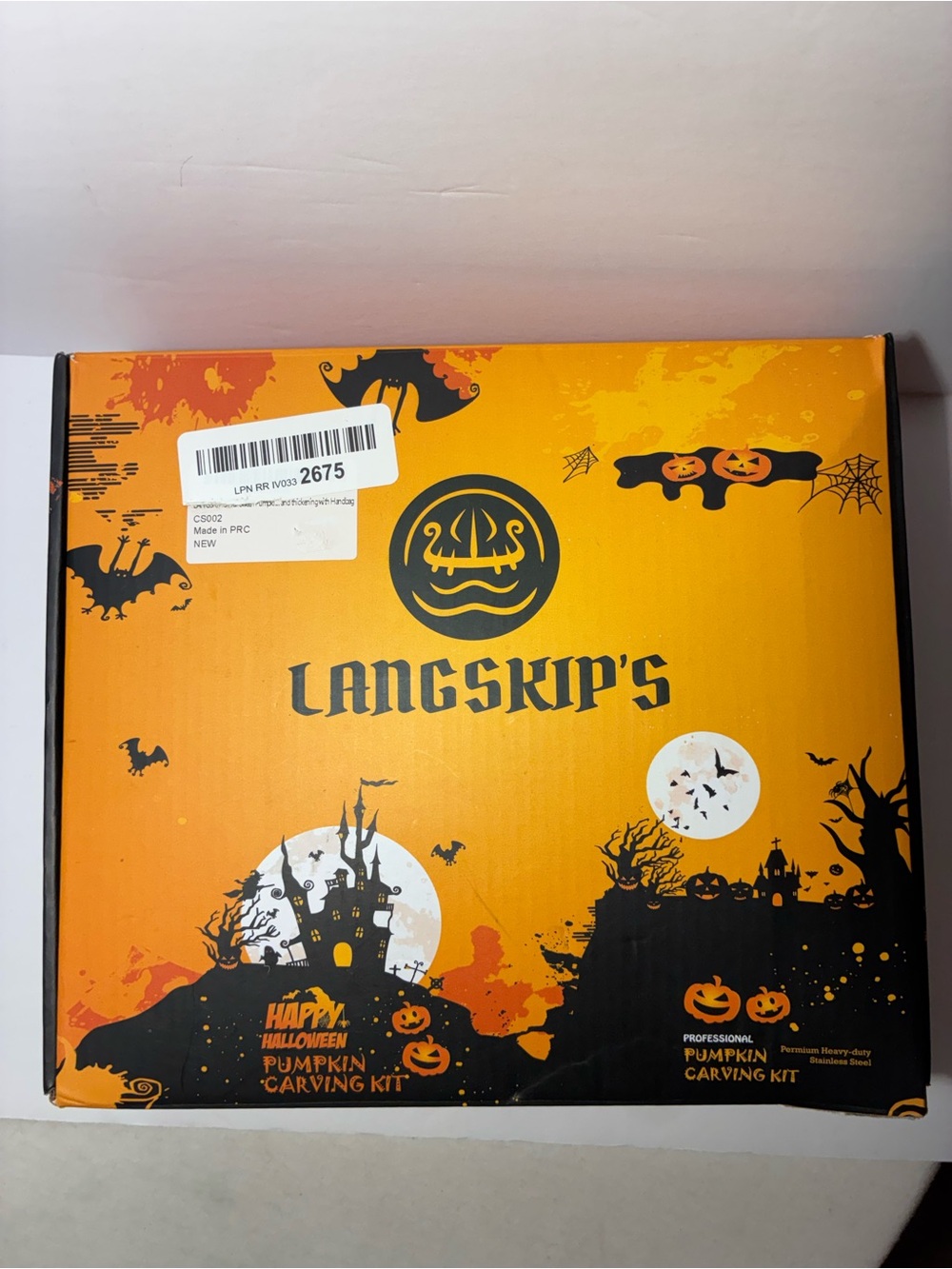 Langskip's  Pumpkin Carving Kit Stainless Steel Pumpkin Punch Cutters